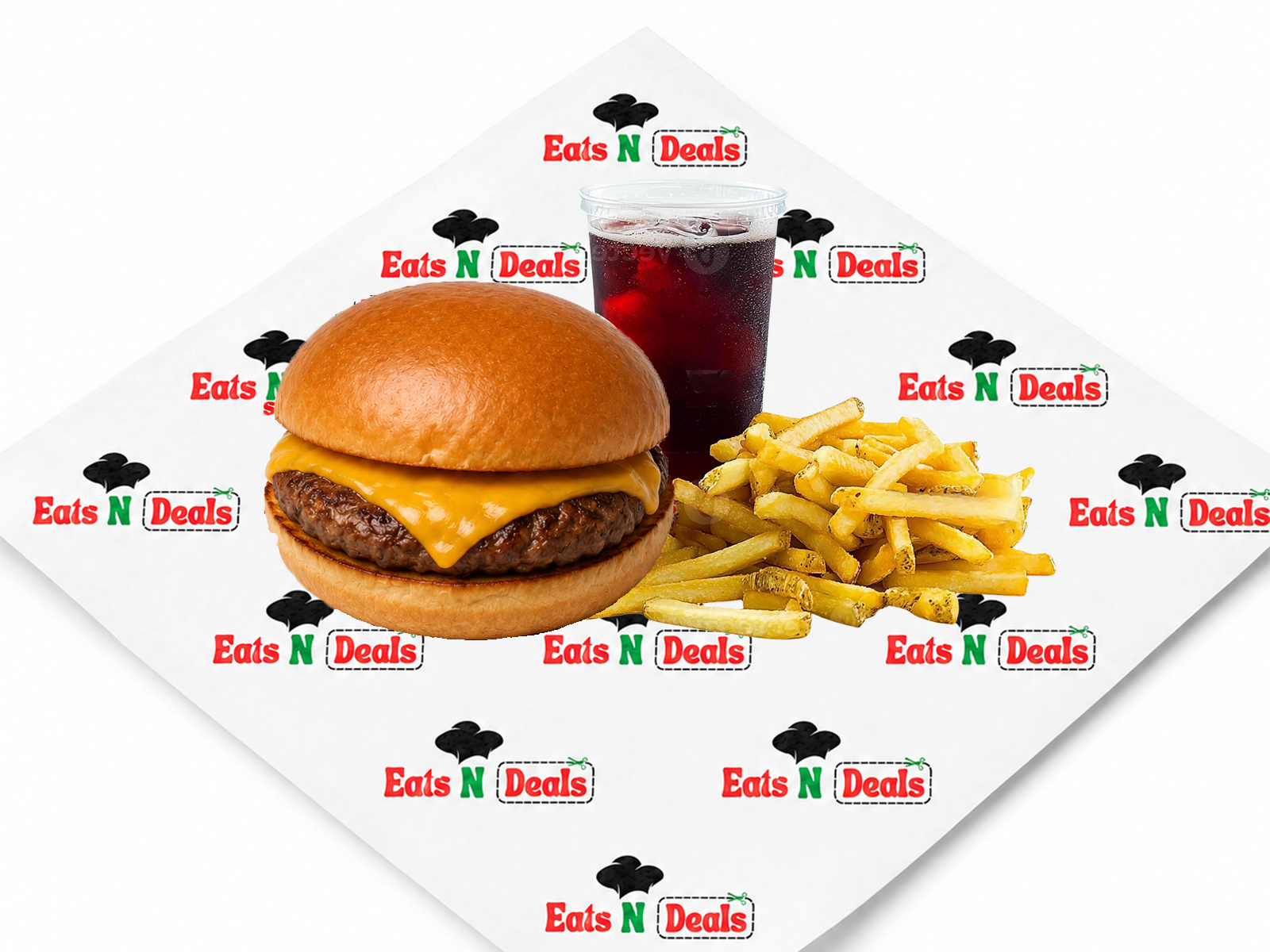 1/4Lb Cheese Burger Meal 