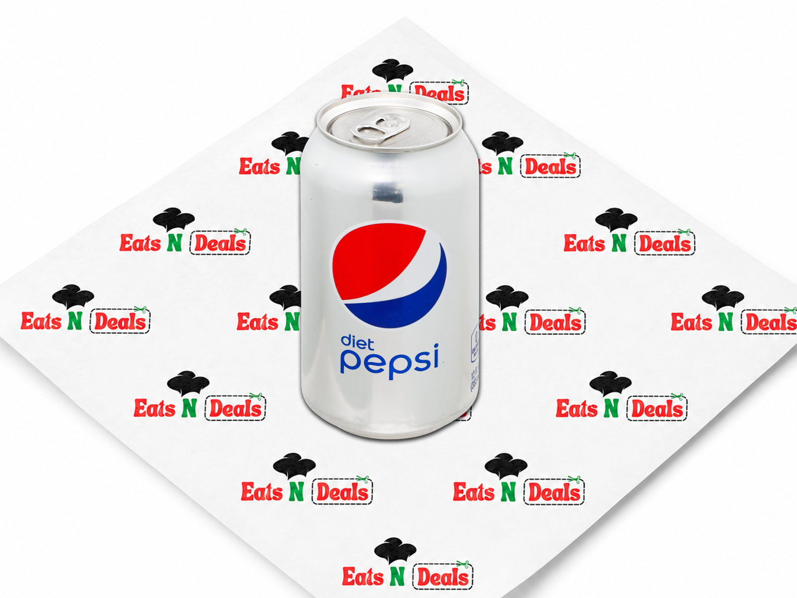 Diet pepsi can