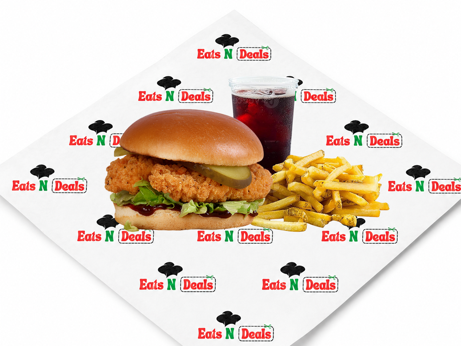 Strip Burger Meal 