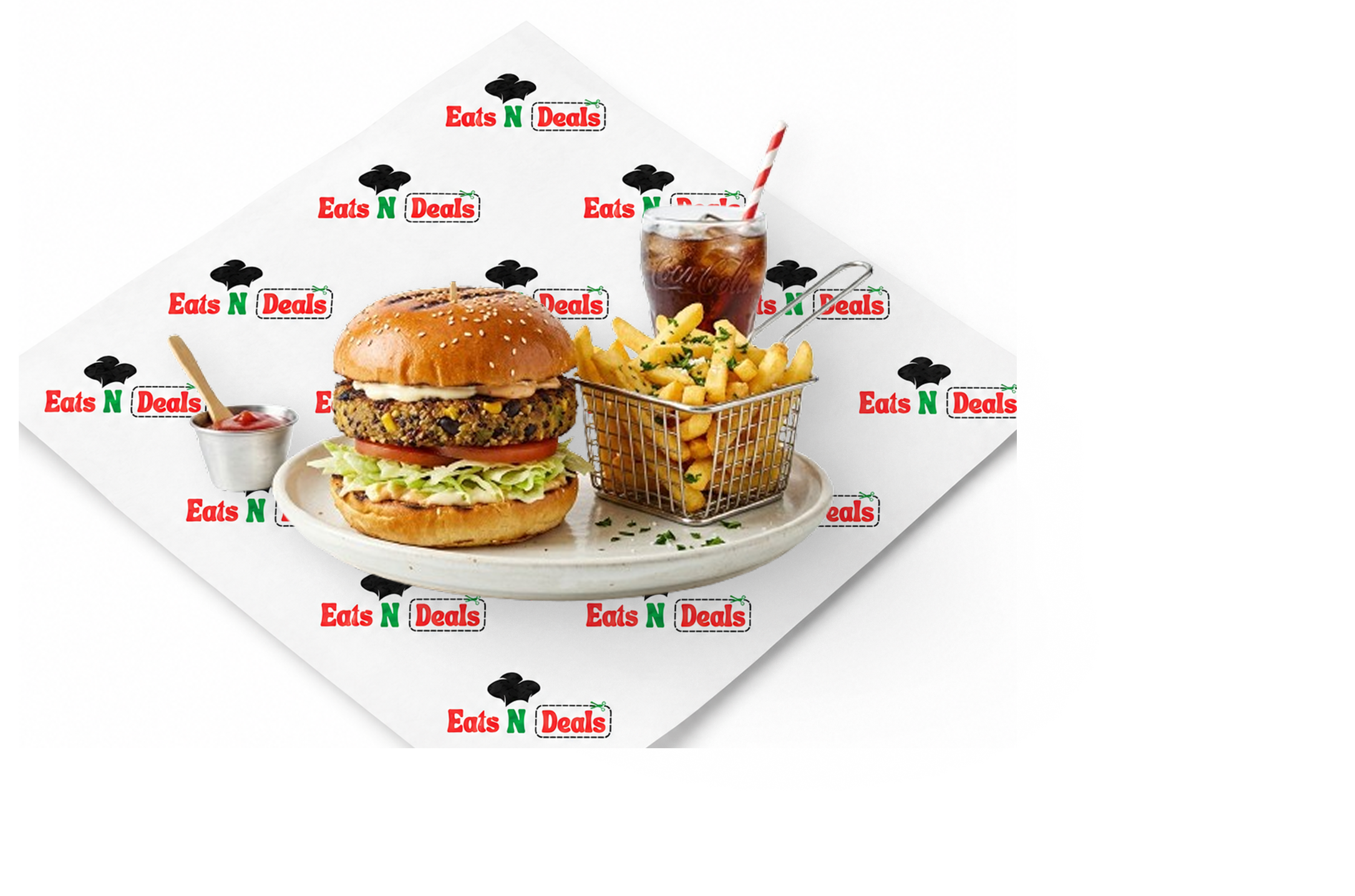 Veggie Burger Meal 