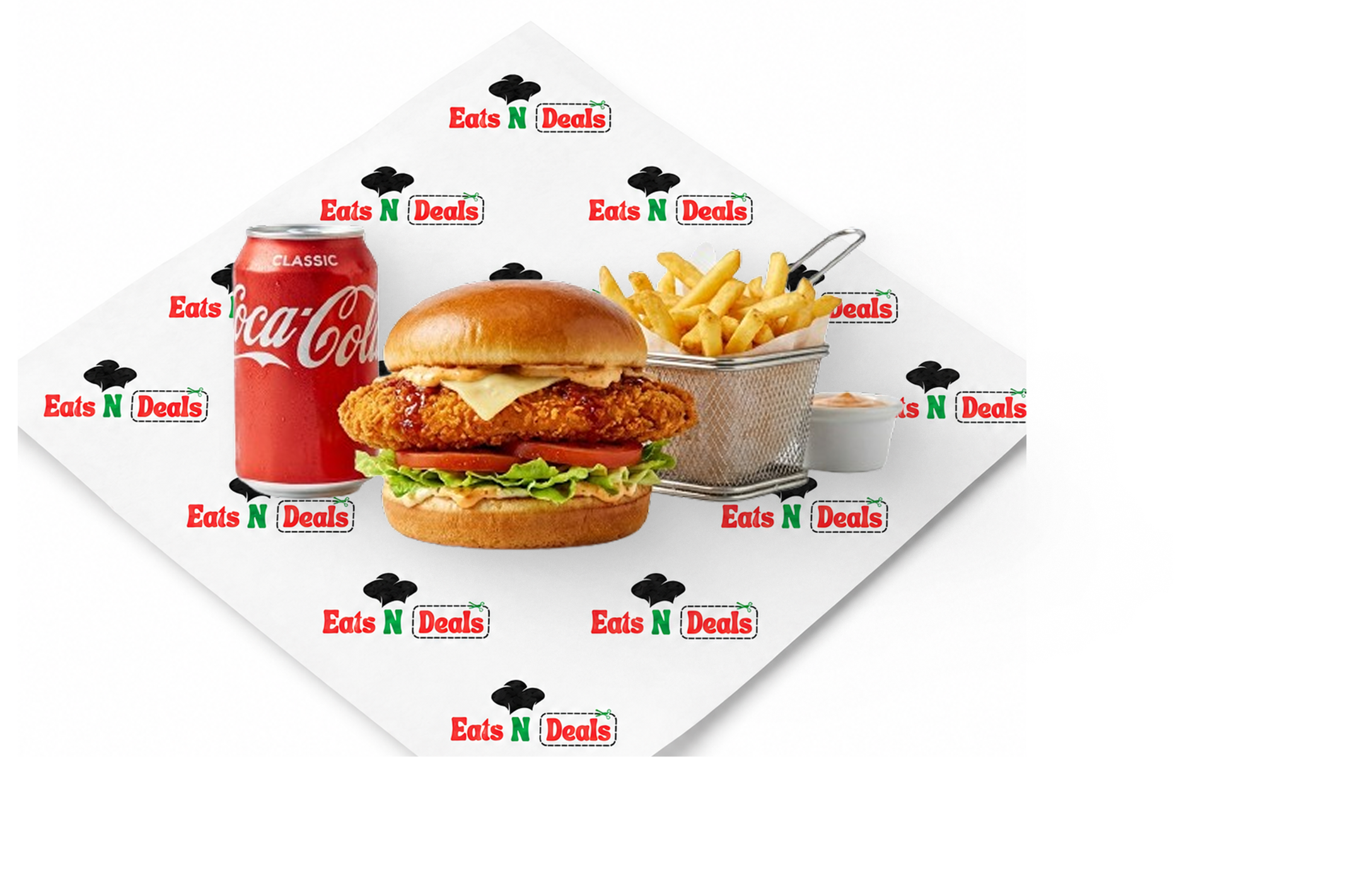 Sizzler Burger Meal 