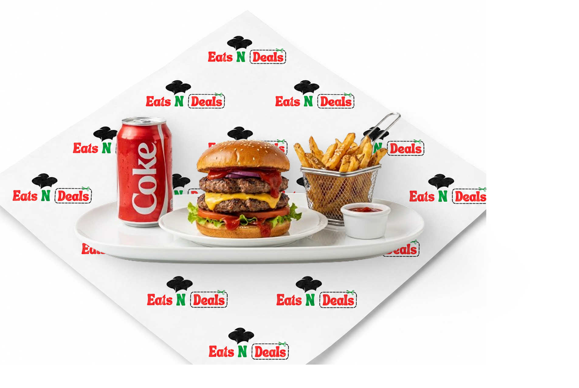1/2Lb Cheese Burger Meal 